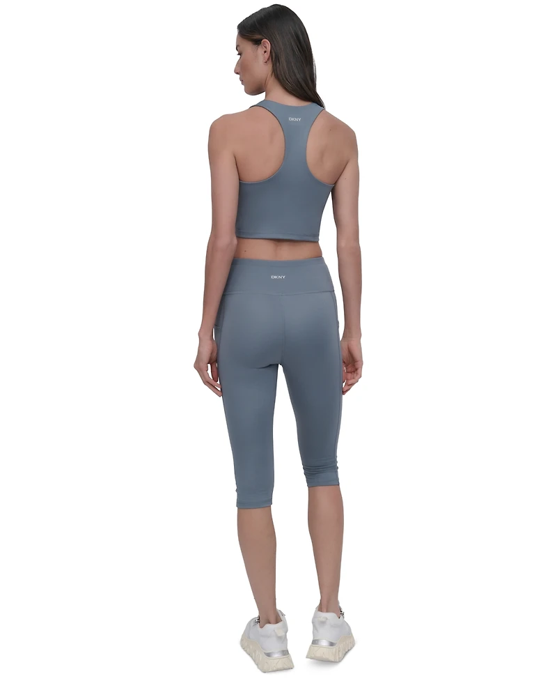 Dkny Sport Women's Balance Compression Cropped Tank Top