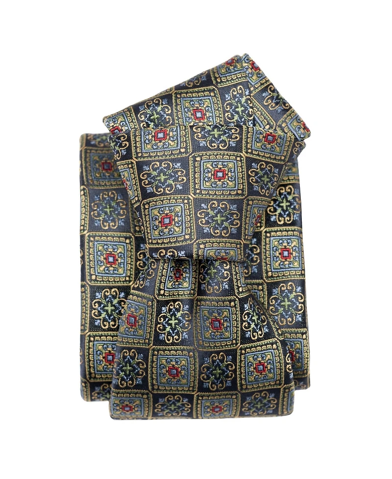 Elizabetta Big & Tall De Sica- Silk Jacquard Tie for Men