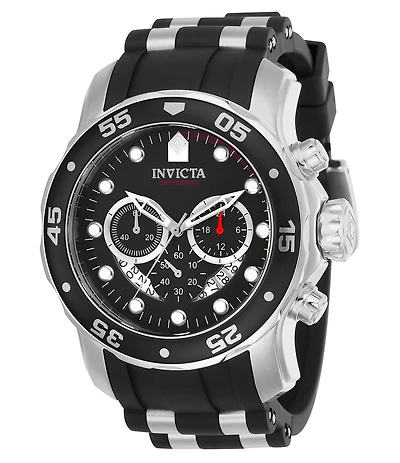 Invicta Men's 21927 Pro Diver Scuba Quartz Multifunction Black Dial Watch