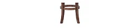 Swivel Bar Stool – Nailhead Trim & Faux Leather Upholstery