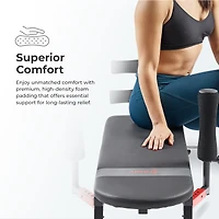 Sunny Health & Fitness Adjustable Stretch and Decompression Table