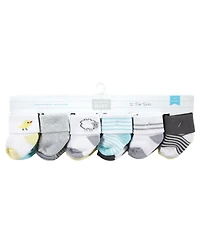 Hudson Baby Baby Boys Hudson Unisex 24-Pair Plush Terry Knit Socks