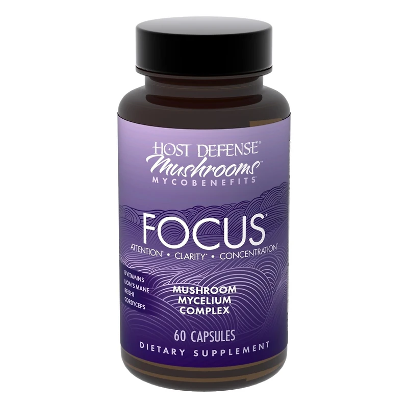 Host Defense MycoBenefits Focus Capsules
