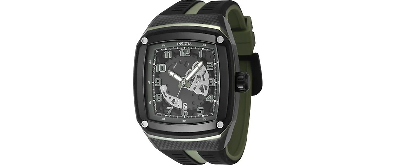 Invicta Men's 48067 Invicta Racing Quartz Multifunction Green, Gunmetal Dial Watch