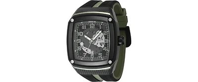 Invicta Men's 48067 Invicta Racing Quartz Multifunction Green, Gunmetal Dial Watch