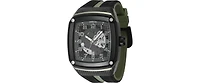 Invicta Men's 48067 Invicta Racing Quartz Multifunction Green, Gunmetal Dial Watch