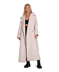 Belle & Bloom Women's Heart To Large Collar Maxi Coat