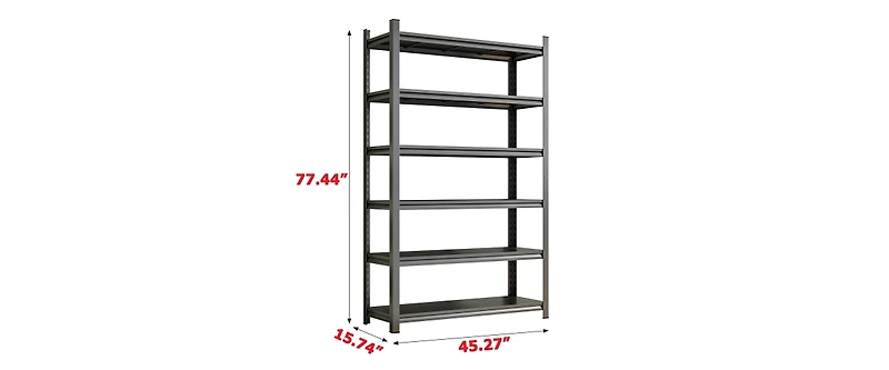 Heavy Duty Adjustable Kitchen Shelving Unit, Wire Storage Shelves with Wheels, Pantry Organizer Rack Rolling Metal Shelf for Garage Closet Laundry