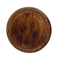 Folding Accent Table for Stylish and Space-Saving Convenience