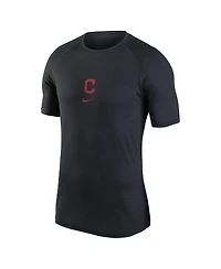 Nike Men's Navy Cleveland Indians Authentic Collection Base Layer T-Shirt