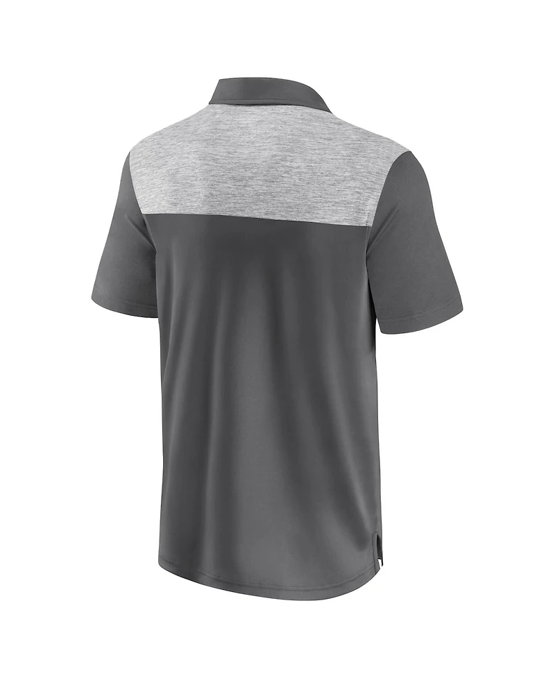 Fanatics Men's Gray New York Giants Long Shot Polo Shirt