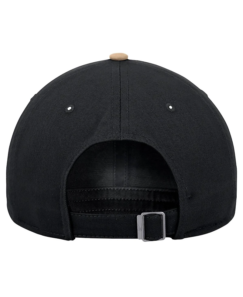 Nike Men's Black Wake Forest Demon Deacons Color Block Club Adjustable Hat