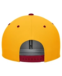 Nike Men's White/Gold Iowa State Cyclones Pro Performance Snapback Hat