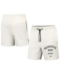 Staple X Nba Men's Cream Washington Wizards Heavyweight Fleece Shorts