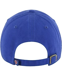 '47 Brand Men's Blue New York Knicks Core Wordmark Clean Up Adjustable Hat