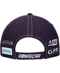Hendrick Motorsports Team Collection Men's White/Purple Alex Bowman Ally Uniform Adjustable Hat