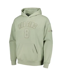 Pro Standard Men's Aaron Rodgers Moss New York Jets Player Name Number Pullover Hoodie