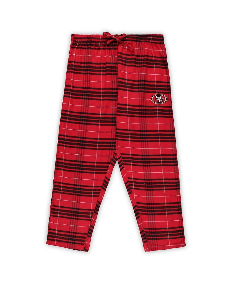 Concepts Sport Women's San Francisco 49ers Plus Script T-Shirt and Pants Sleep Set