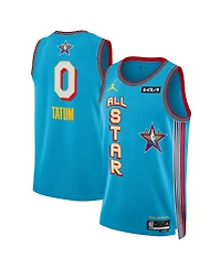 Nike Men's and Women's Jayson Tatum Light Blue 2025 Nba All-Star Game Swingman Player Jersey