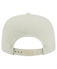 New Era Men's Cream La Galaxy 2025 Kickoff Snapback Golfer Hat