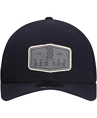 New Era Men's Navy Boston Red Sox Labeled 9Seventy Stretch-Snap Adjustable Hat