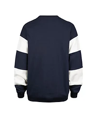 '47 Brand Women's Navy New York Rangers Eephus Barred Pullover Sweatshirt