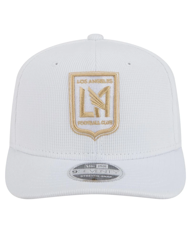 New Era Men's White Lafc 2025 Jersey Hook 9SEVENTY Stretch-Snap Hat