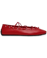 Steve Madden Women's Pointe Lace-Up Flats