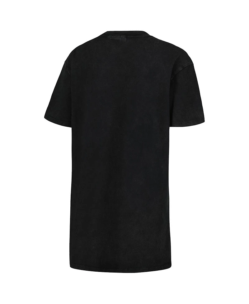 The Wild Collective Women's Black Chicago Cubs T-Shirt Dress