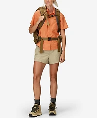 Marmot Women's Air Exchange Upf 40 Novelty Short Sleeve Camp Collar Shirt