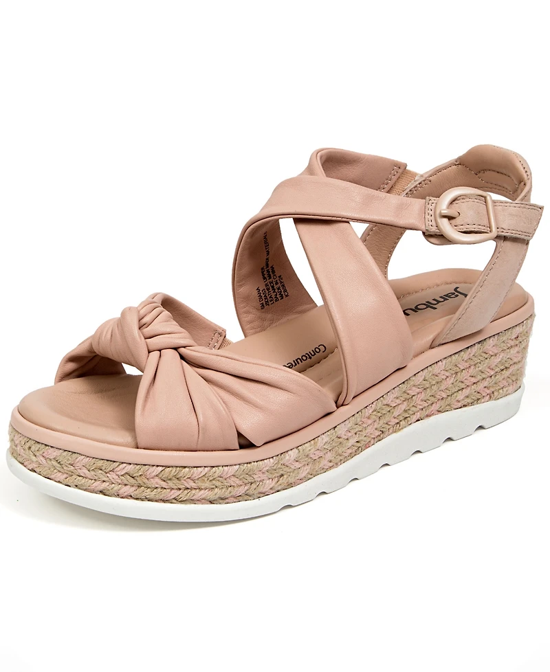 Jambu Women's Diana Casual Almond Toe Sandals