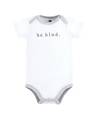 Hudson Baby Boys Essential Cotton Bodysuits 5-Piece Set