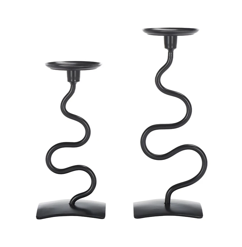 Nisi Candlestick Set Of 2
