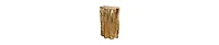 Magnesium Accent Stool Table – Rustic Tree Trunk Design