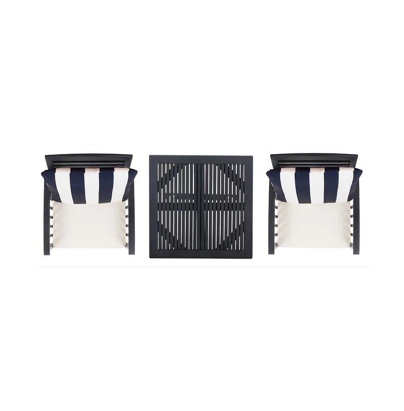 Pate 3 Pc Bar Height Outdoor Bistro Set
