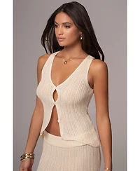 Jluxlabel Women's Cyrus Ribbed Skirt Set