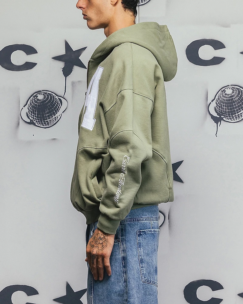 Carre Men's Legacy Panelled Zip Hoodie