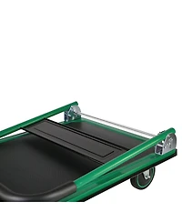 Platform Truck Hand Truck Large Size Foldable Dolly Cart for Moving Easy Storage and 360 Degree Swivel Wheels 660lbs Weight Capacity