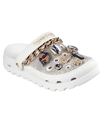 Skechers Women's Snoop Dogg: Arch Fit Footsteps - Rolling N Gold Clog Sandals from Finish Line