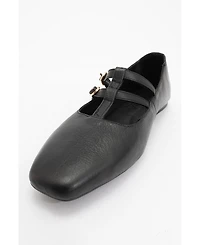 Women's Starling Leather Mary Jane Flats