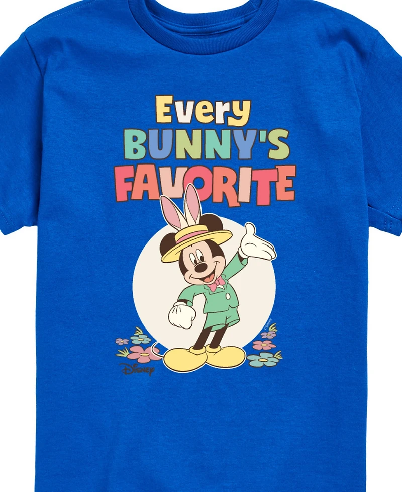 Disney Toddler Boys Mickey Every Bunny's Favorite Graphic T-Shirt