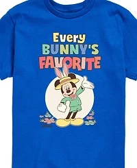 Disney Toddler Boys Mickey Every Bunny's Favorite Graphic T-Shirt