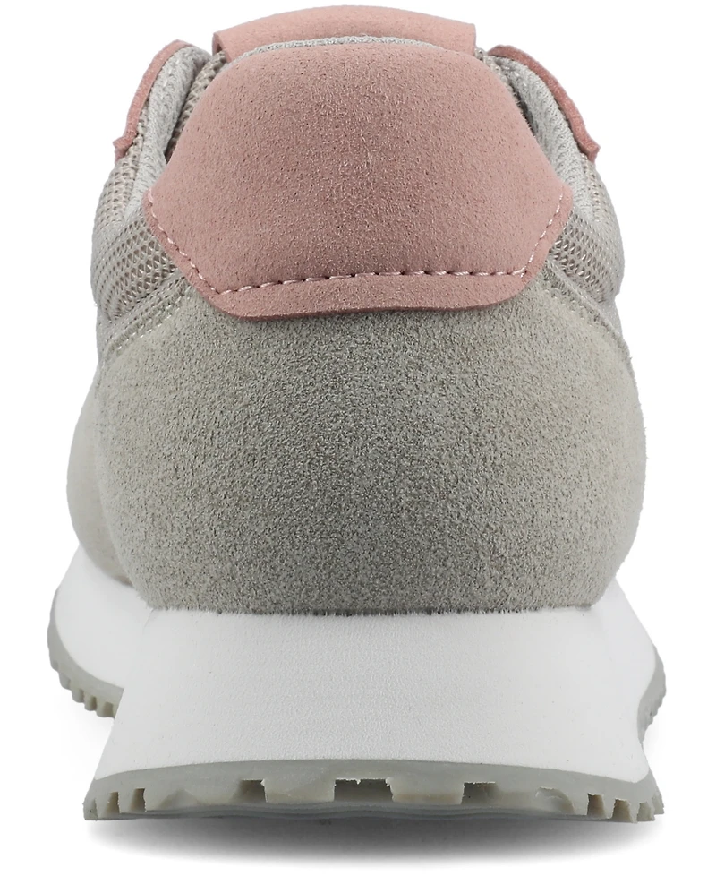 Journee Collection Women's Flow Casual Lace Up Sneakers