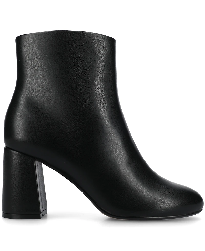 Journee Collection Women's Kit Zipper Comfort Dress Booties