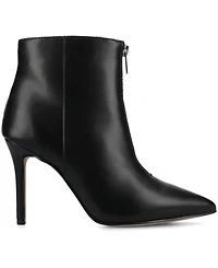 Journee Collection Women's Mayra Zipper Detail Comfort Dress Booties