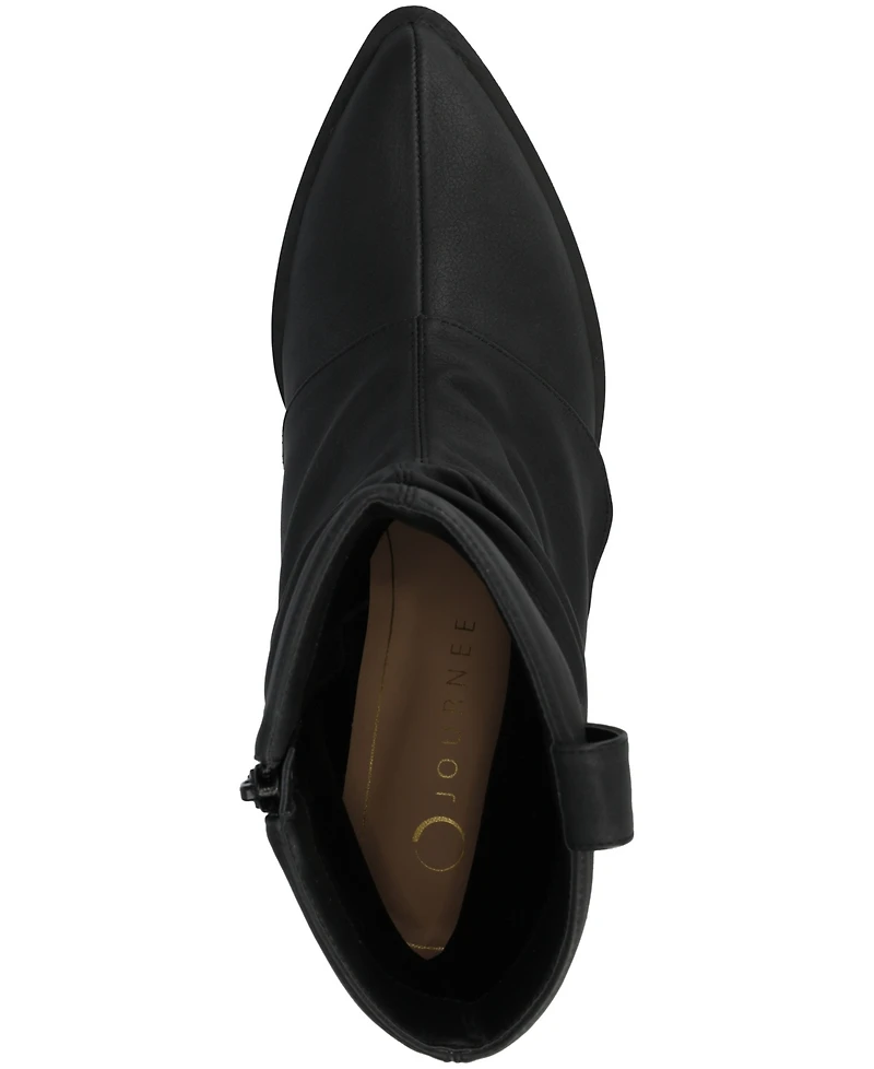 Journee Collection Women's Wynette Slouchy Comfort Ankle Booties