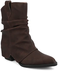 Journee Collection Women's Wynette Slouchy Comfort Ankle Booties