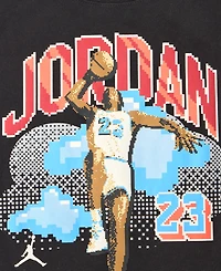 Jordan Big Boys Short-Sleeve Pixel Graphic T-Shirt