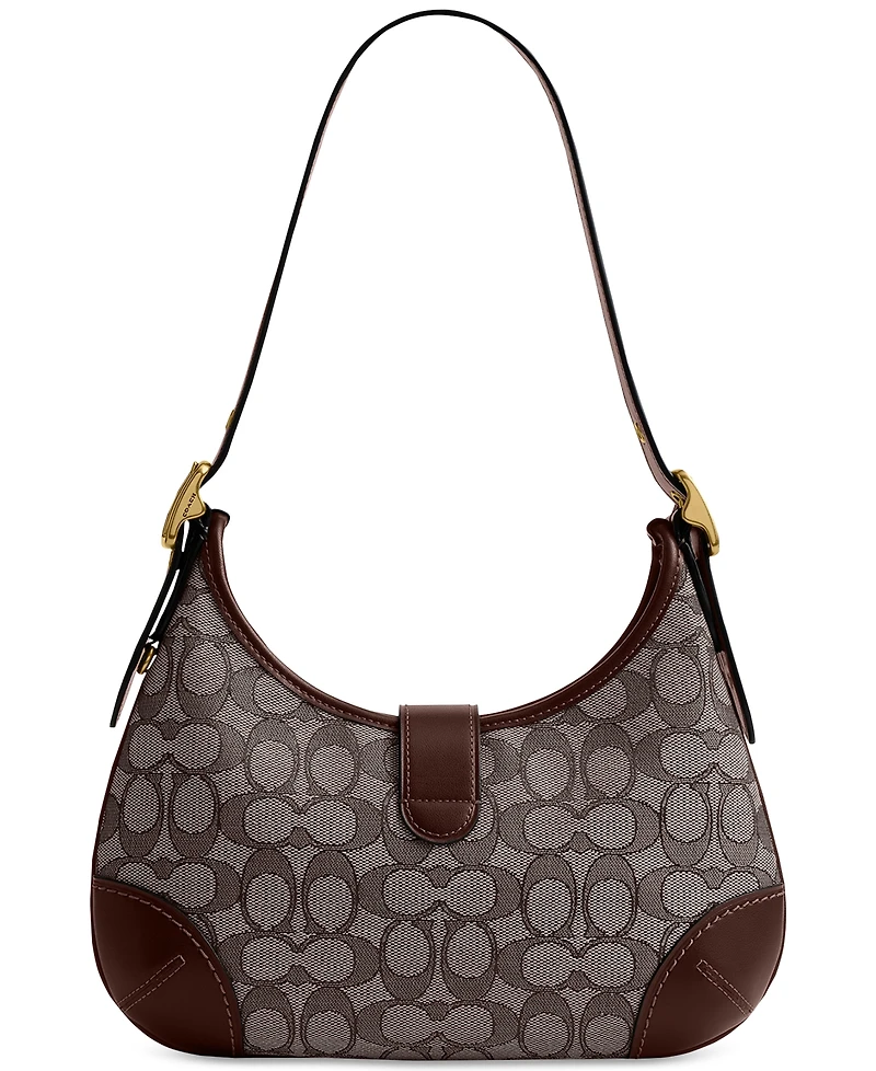 Coach Originals Signature Jacquard Hamptons Hobo Bag