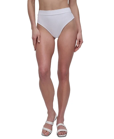 Dkny Women's High Waist Bikini Bottoms